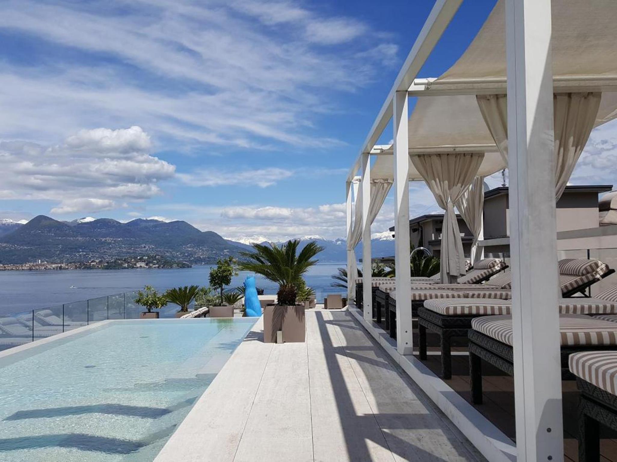 Hotel La Palma Stresa Esterno foto