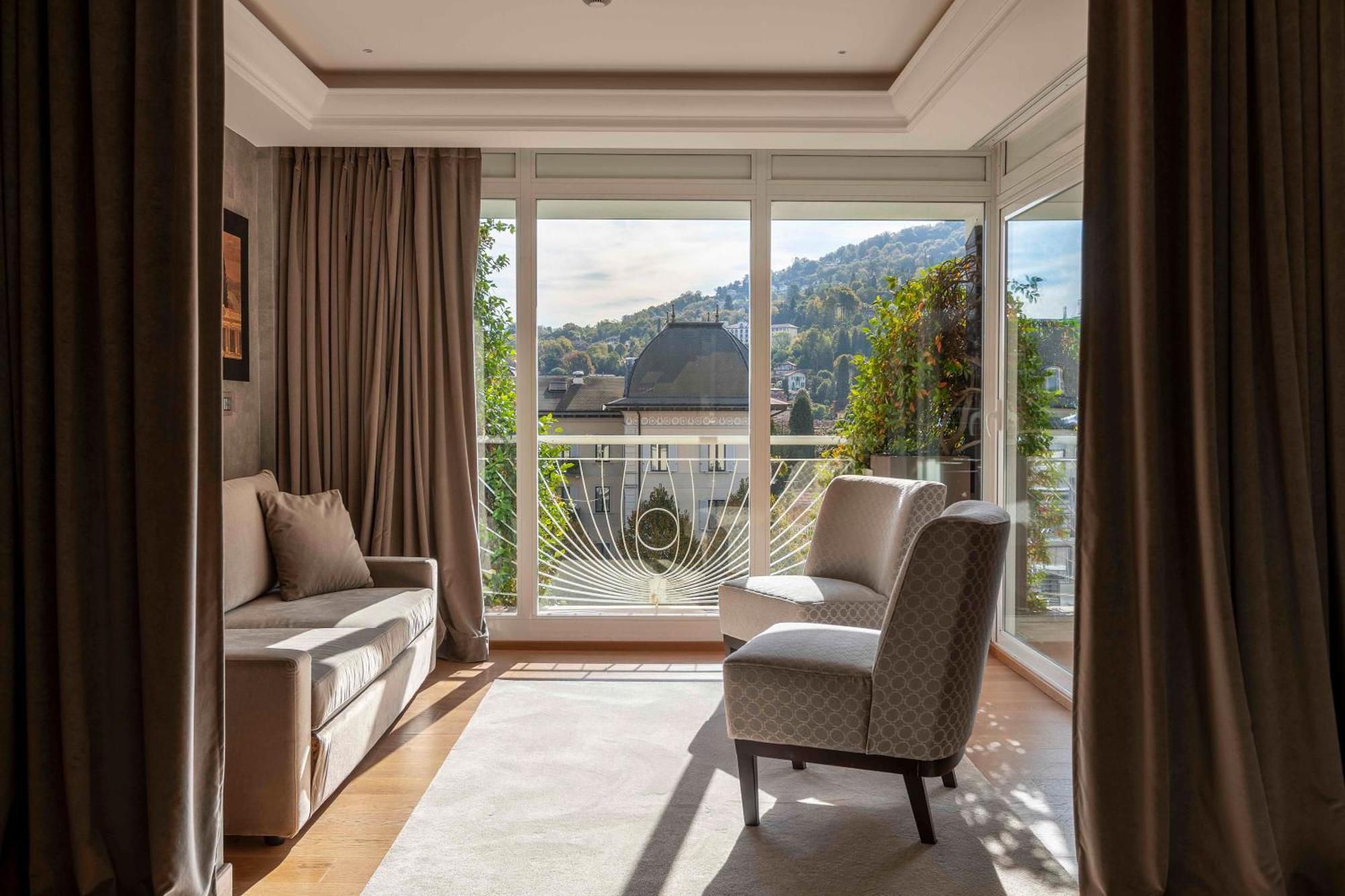 Hotel La Palma Stresa Camera foto