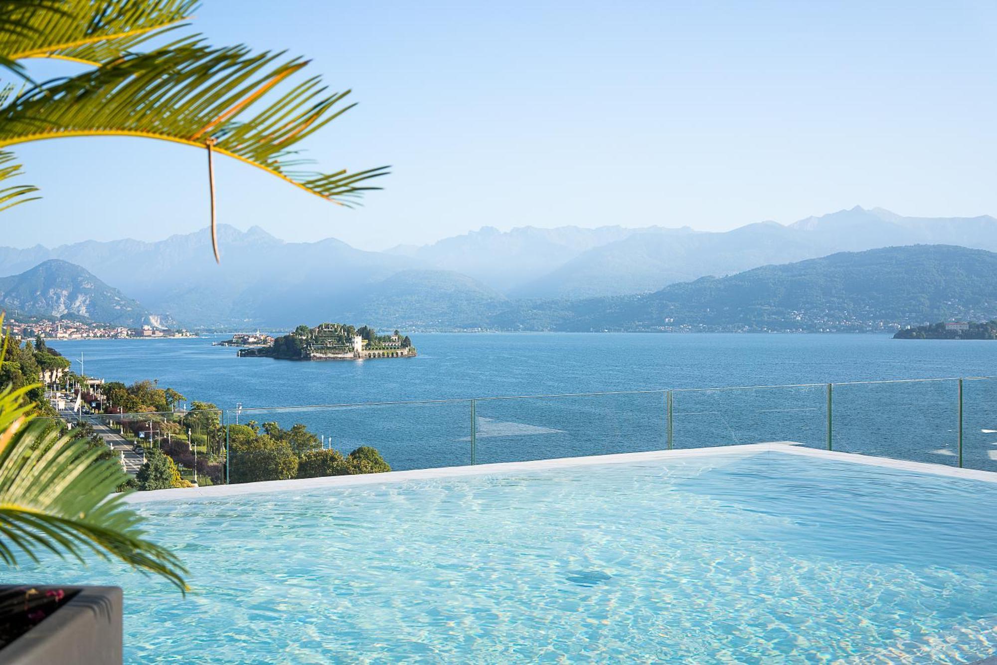 Hotel La Palma Stresa Esterno foto