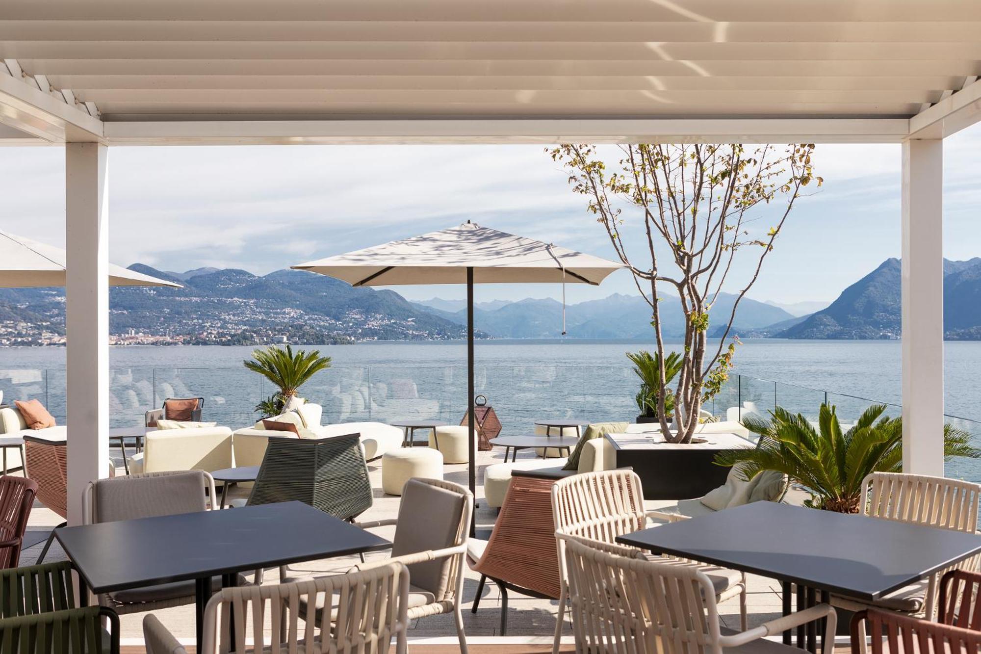 Hotel La Palma Stresa Esterno foto