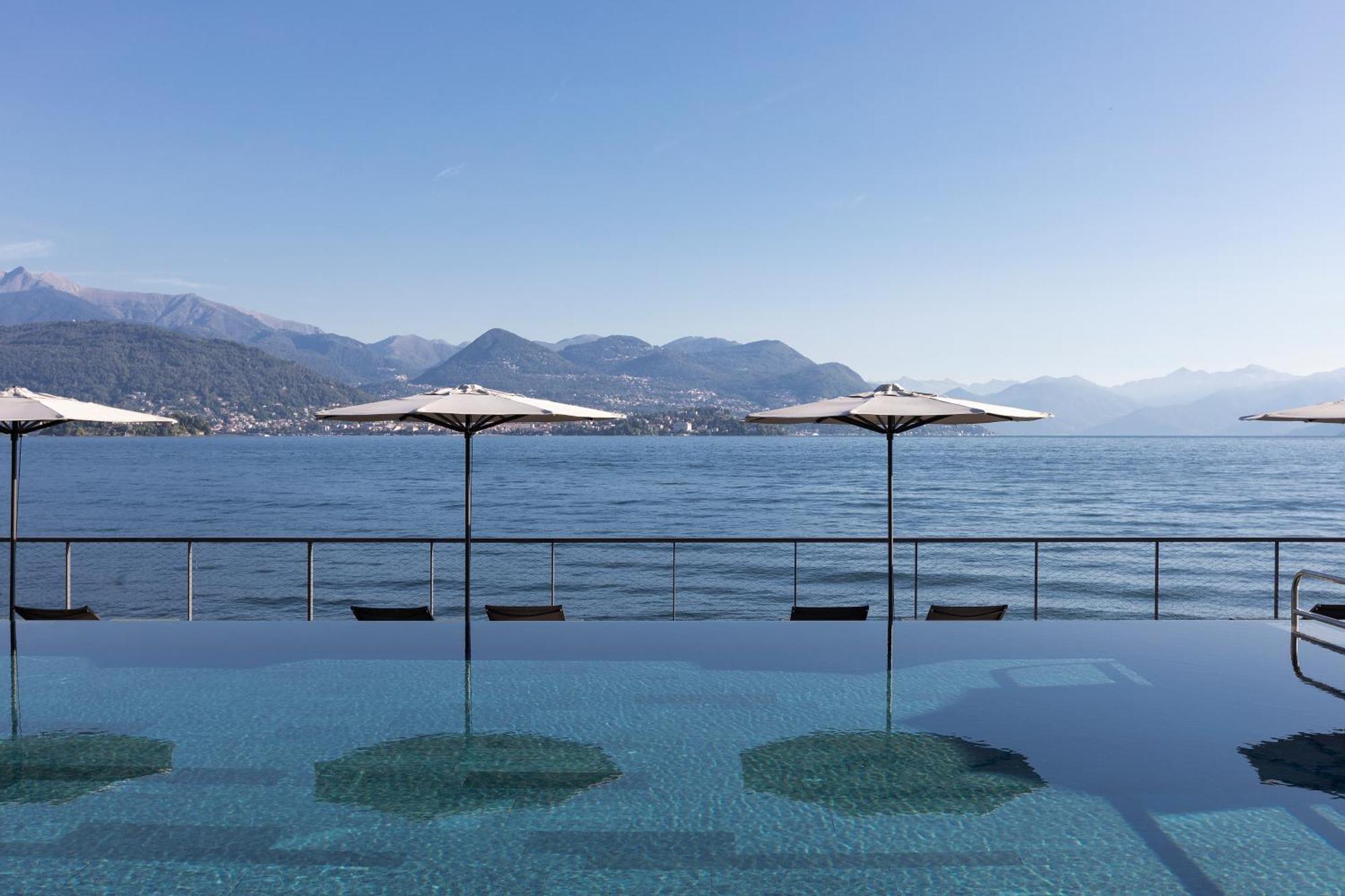 Hotel La Palma Stresa Esterno foto