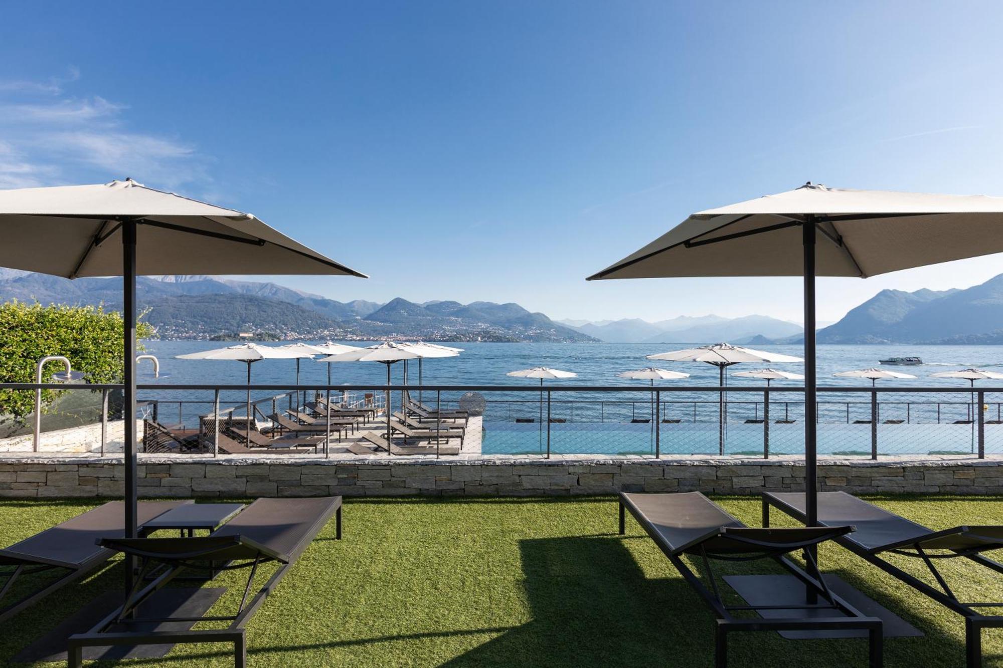Hotel La Palma Stresa Esterno foto