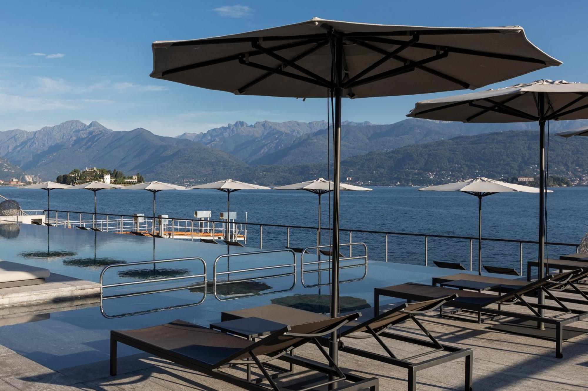 Hotel La Palma Stresa Esterno foto