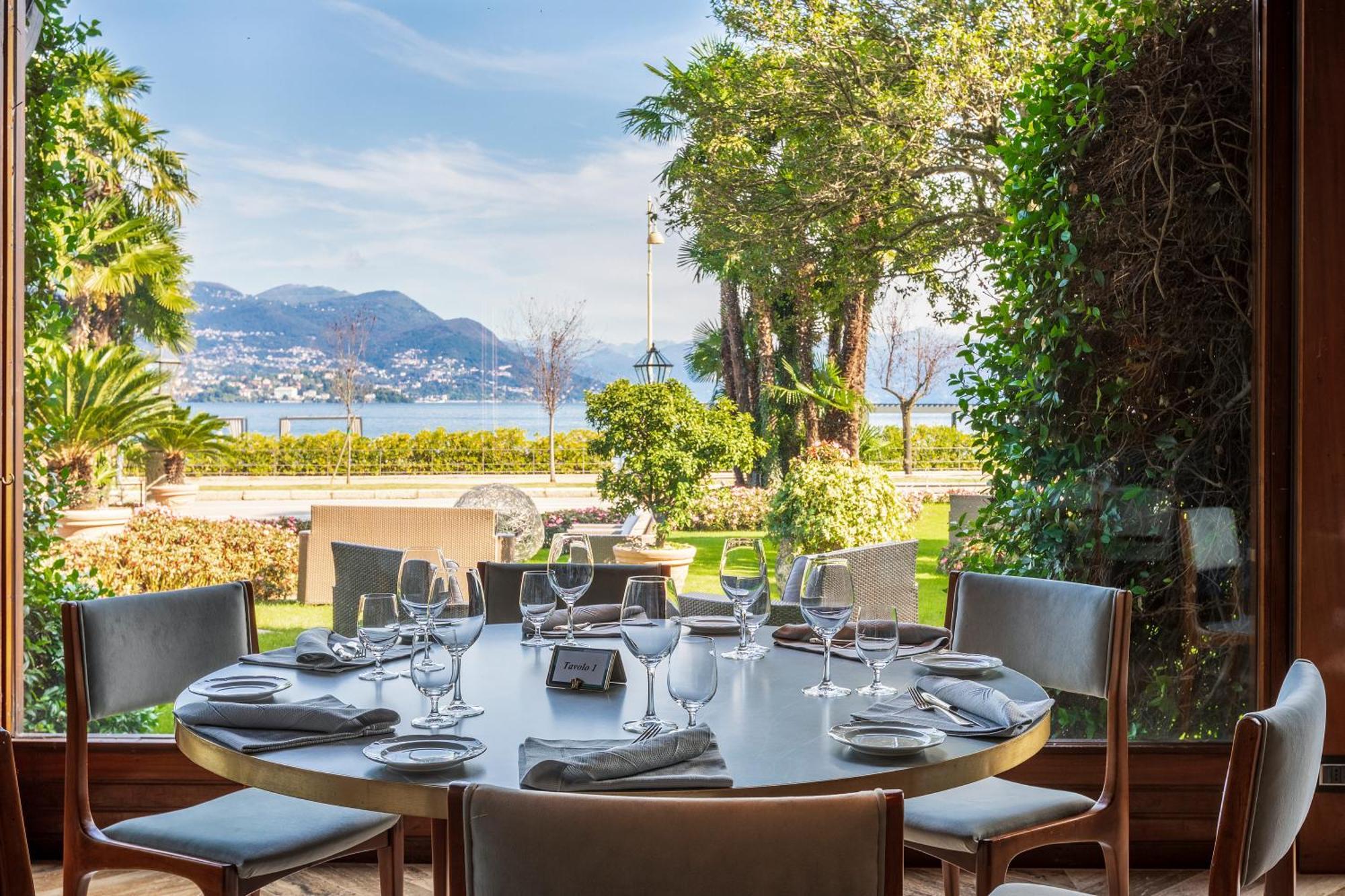 Hotel La Palma Stresa Esterno foto